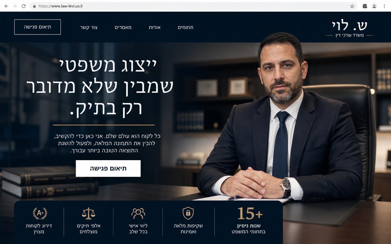 עורך דין ש. לוי
